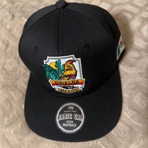 Black Basic Cap Snapback Hat